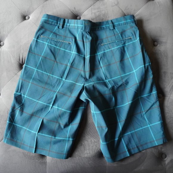 Nike Men's Golf Shorts Dri-Fit Plaid - Picture 9 of 9